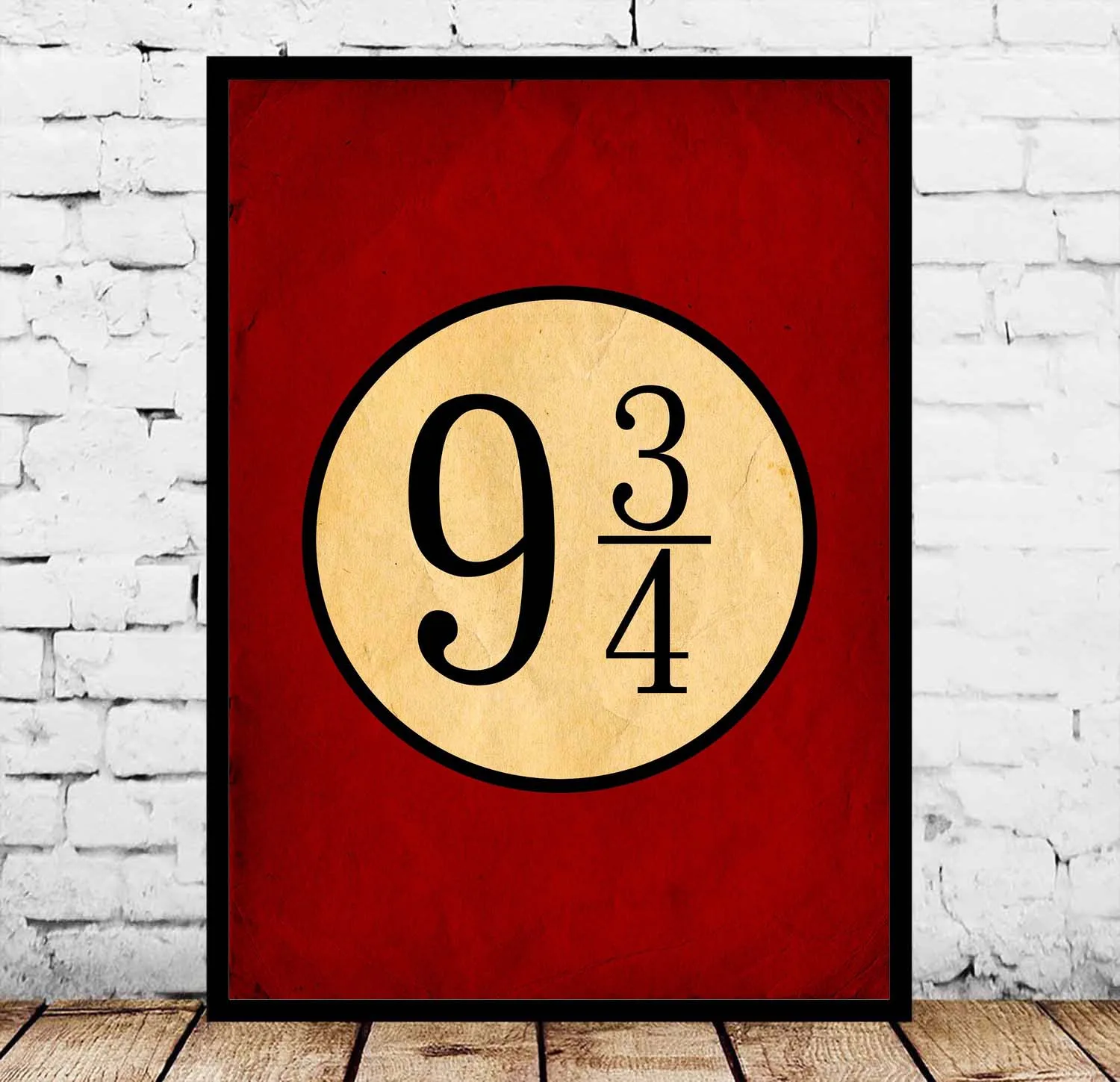 

harry potter Platform 9 34 Movie Poster Canvas Painting