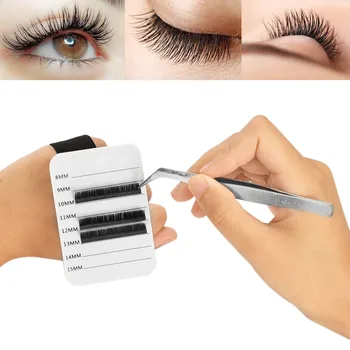 

Transparent Full Size Eyelash Extension Pallet Eye Lash Handy Board Holding Tray Tool Holder Unique 8cm Hot Sale3j05