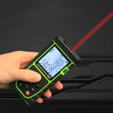 40 м водонепроницаемый ручной лазерный дальномер цифровой дальномер для сборки измерительное устройство инфракрасный строительный измерительный инструмент