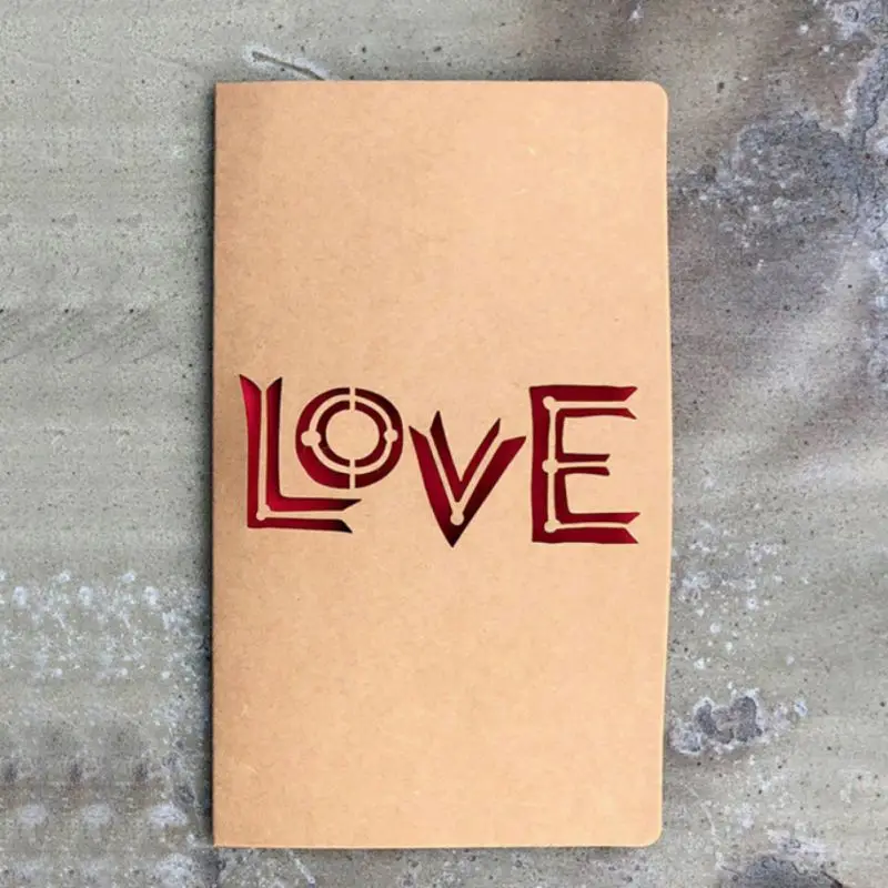 С днем рождения подарок открытка Ретро Конверт 3D всплывающие поздравительные открытки бумага Оригами ручной работы День Святого Валентина лазерная резка