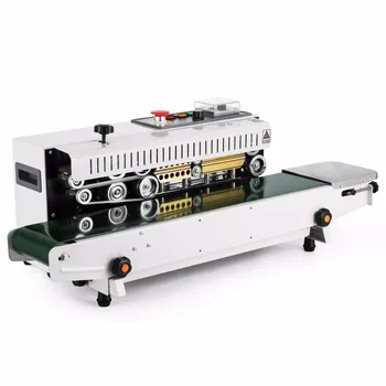 

850W powerContinuous Film Sealing Machine Package Sealing Machine Plastic Film Sealer Horizontal Heating Sealing Packing Machine