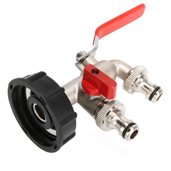 

1pcs Mayitr IBC Adapter Garden Water Tank Connector IBC 1000 liter Rainwater Tank Adapter Tap Garden Supplies