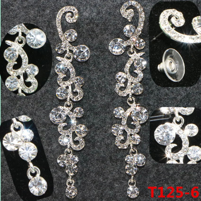 2 Gift from mother of Austria diamond stud earrings, classic retro Girl Birthday Gift (7)