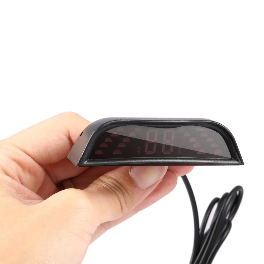 2017 Car Styling Parking Sensor Reducing Blind Zone Reversing radar Intelligent Assistance System LED/LCD Wireless 4 Sensors hot