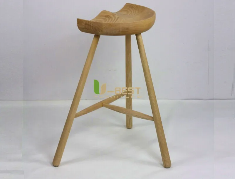 Бесплатная доставка, U-BEST, Датский дизайн на трёх ножках, барный стул