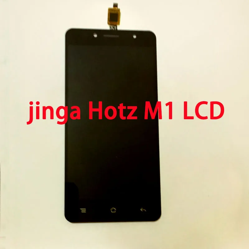 Pаспродажа BINYEAE для Jinga Hotz M1 ЖК дисплей с кодирующий преобразователь сенсорного экрана в сборе Замена