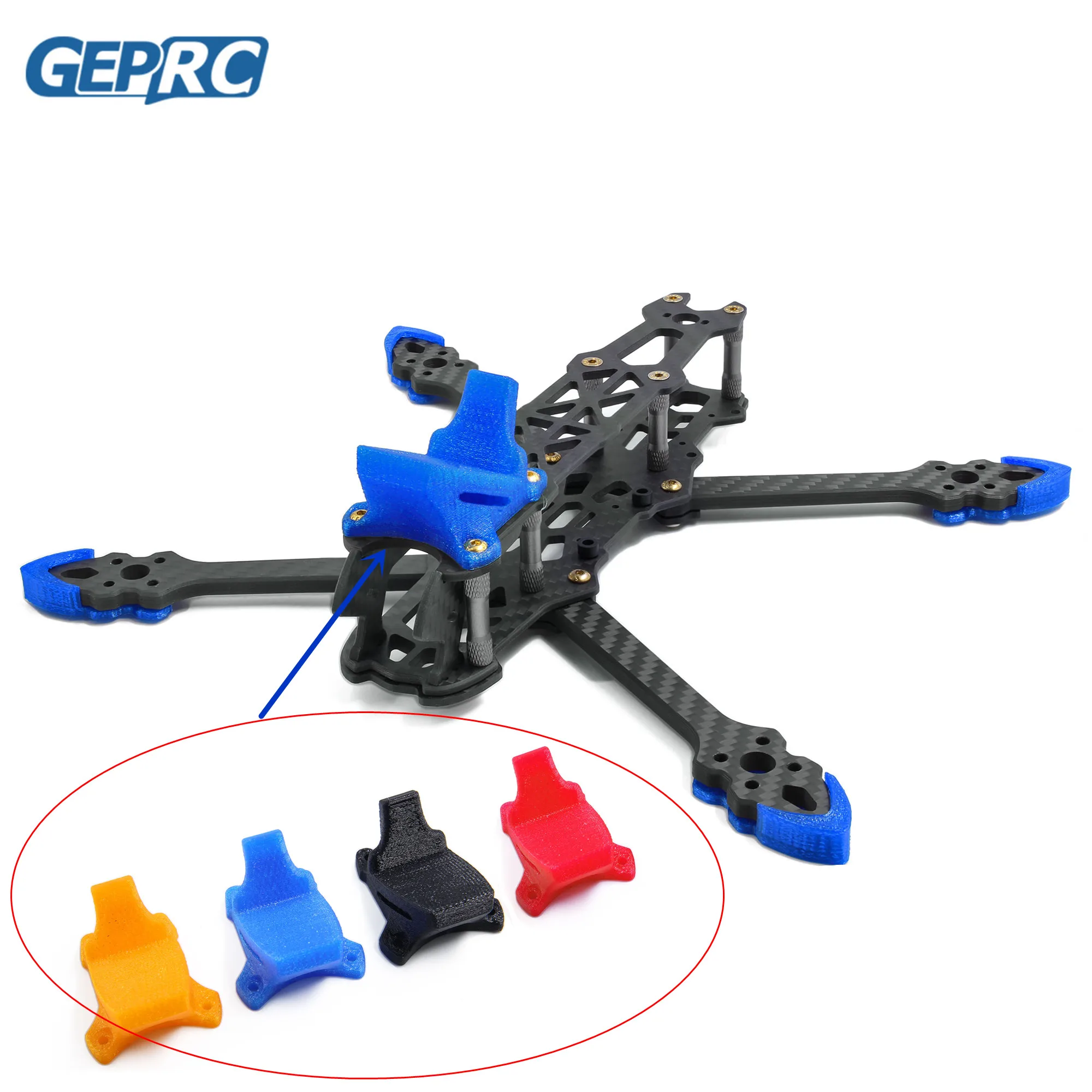 

GEPRC GEP-Mark4 FPV Quadcopter 3D printing TPU Camera Gopro mounting bracket