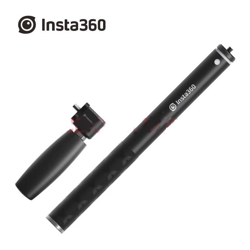 Монопод для селфи Insta360 с резьбой 1/4 дюйма и ручкой вращением в комплекте|Чехлы