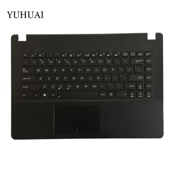 

US Laptop keyboard for ASUS X451 X451E X451M X451C X451E1007CA topcase English keyboard Palmrest Upper Black