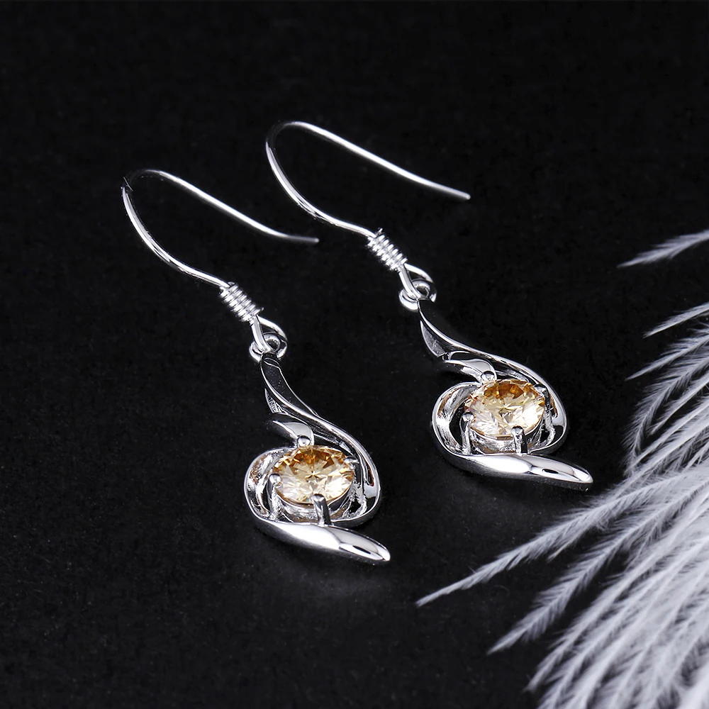 moissanite drop earrings (3)