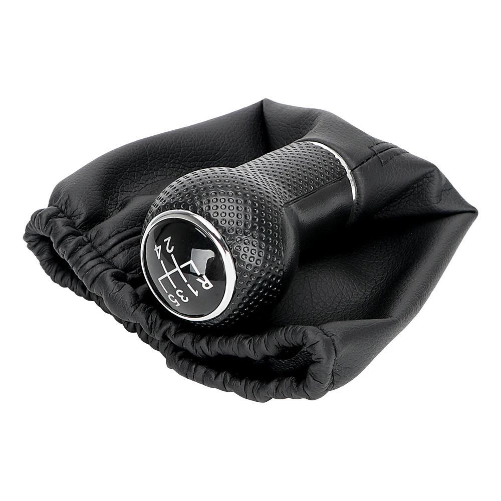 Car styling 5 Speed Shift Lever Manual Transmission Gear Shift Knob Interior Parts For