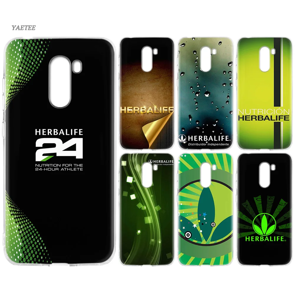 

Print Silicone Back Case For Xiaomi Pocophone F1 Mi 8 lite Play Redmi 5 Plus Note 7 6 Pro 5A 4 4X Cover Herbalife