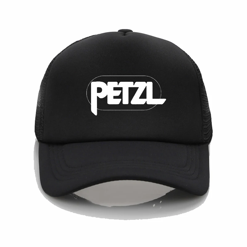 

Fashion net cap Petzl Rock Printing baseball cap Men and women Summer Trend Cap New Youth sun hat Beach Visor hat
