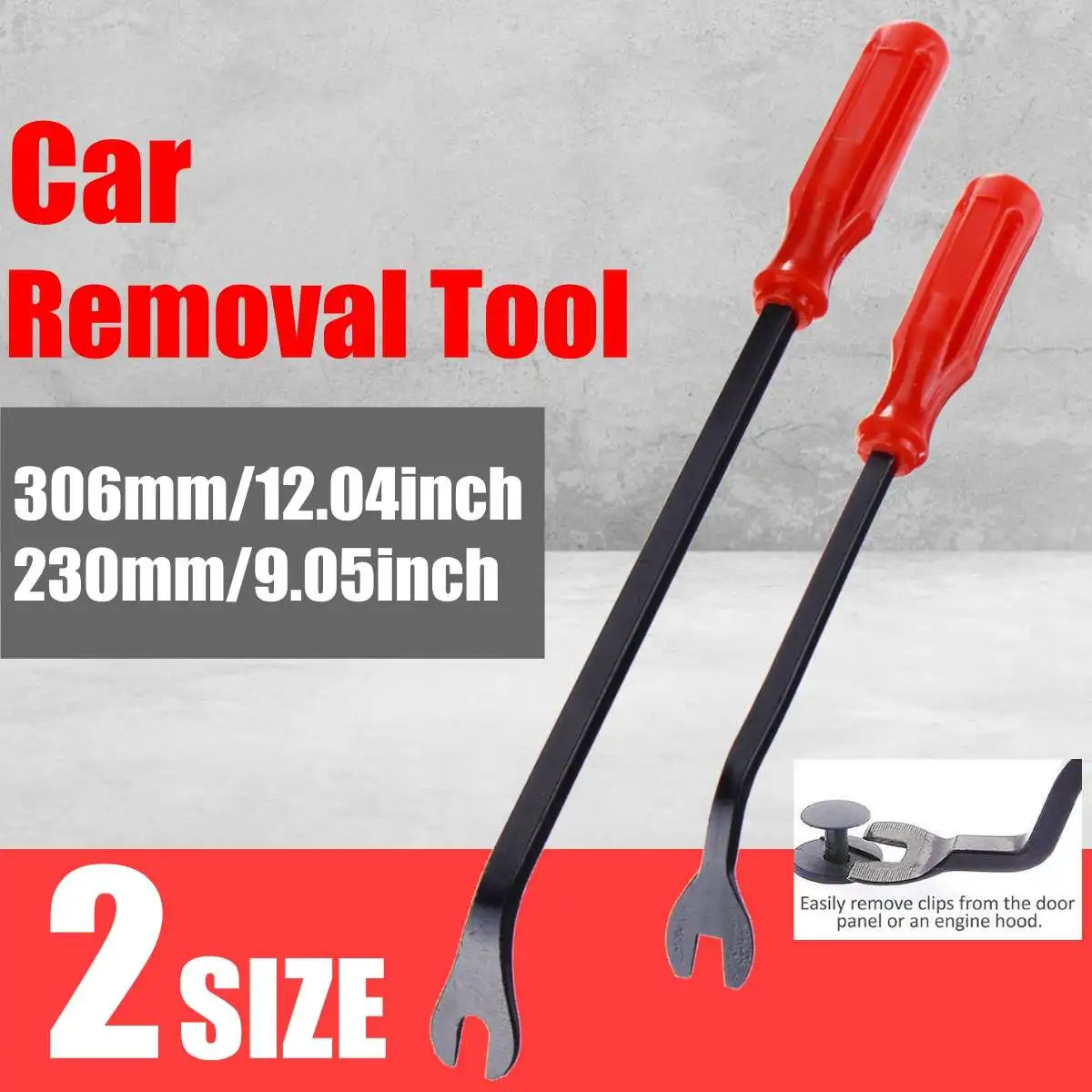 

9/12 inch Metal Removal Puller Pry Tool Car Door Trim Panel Fastener Upholstery Retaining Clip Rivet Retainer Clip Plier