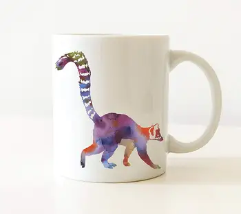 

Lemur Mug - Lemur Lover Coffee Mug - 11 oz - Unique Lemur Animal Gifts