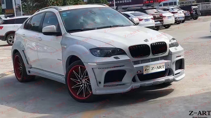 Z ART широкоугольный комплект для BMW X6 E71 инъекционный полипропиленовый 2008 2014