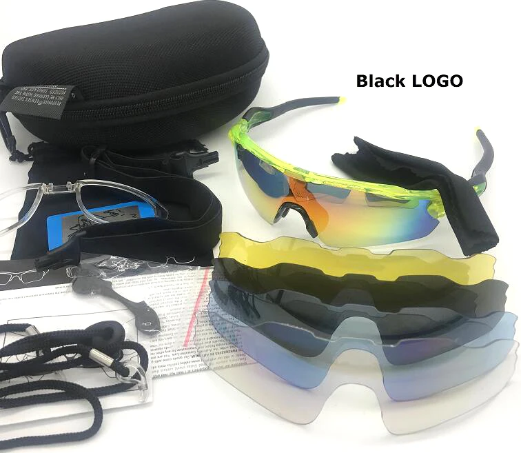 Polarized 5 lens Очки для велоспорта с 5 линзами, поляризационные, для спорта, рыбалки, бега, верховой езды,, солнцезащитные очки для велосипеда, очки для мужчин и женщин - Цвет: Polarized 5 lens