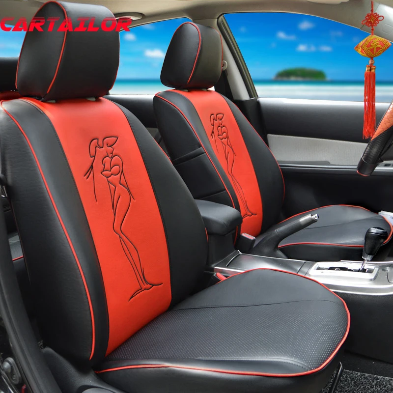 Car seat covers fit VOLVO V90 Leatherette beige