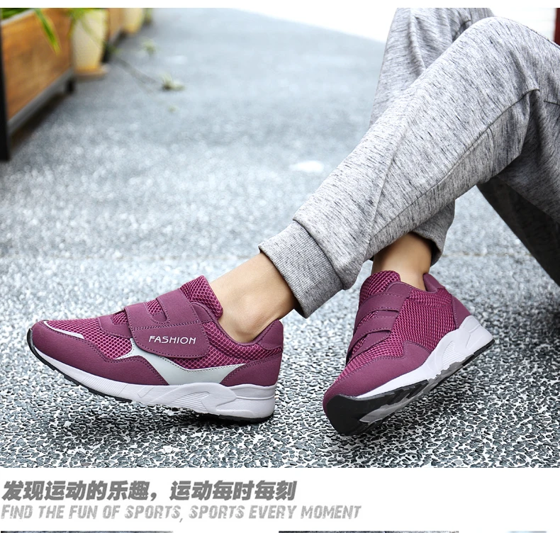 BIGFIRSE Women Casual Shoes Light Fashion Sneakers Woman Leisure Shoes Walking Zapatillas Mujer Elderly Comfort Women Shoes