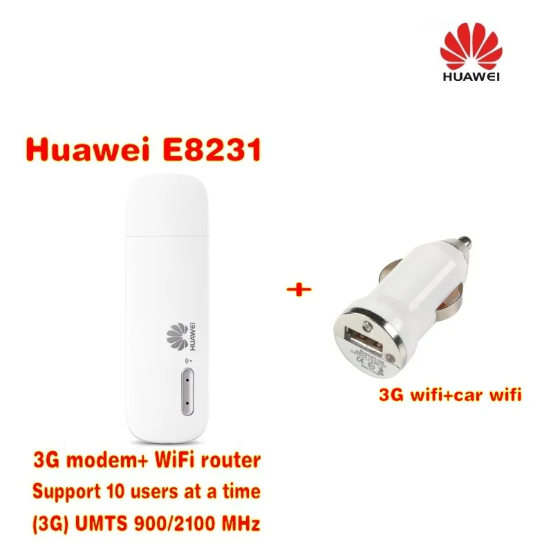 Huawei E8231 USB Wingle модем маршрутизатор+ Автомобильное зарядное устройство