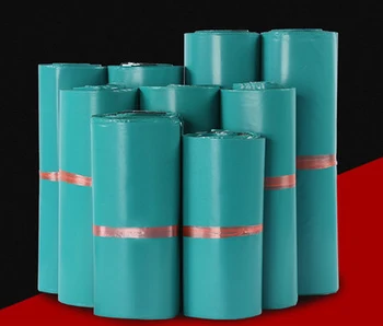 

18*42cm Green Poly Mailer Envelopes Shipping Bag Plastic Mailing Bags Polybag Poly mailer 200pcs/lot Free shipping