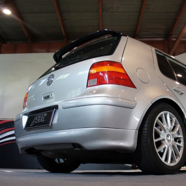 Golf 4 ABT Style Carbon Fiber Rear Roof Spoiler Wing for