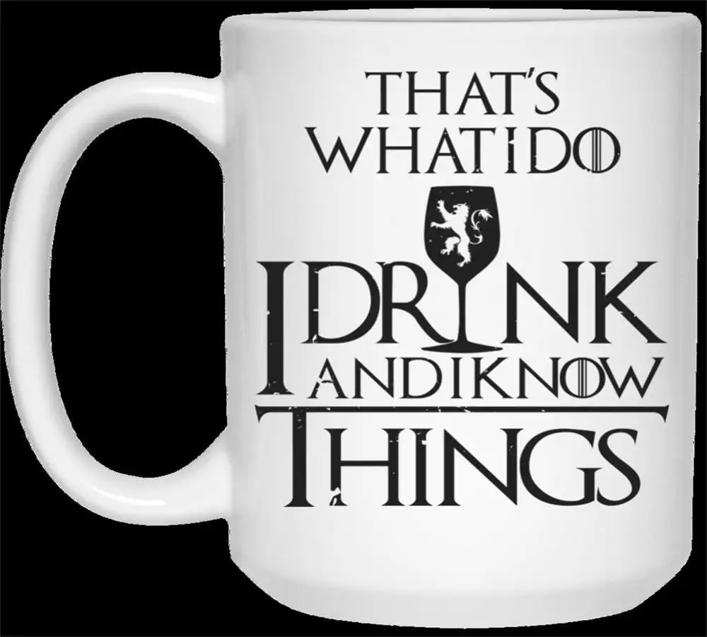 Buy i drink and i know things game of thrones mugs