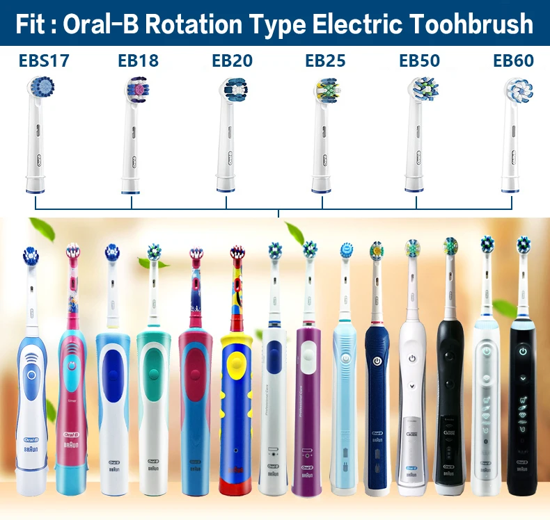 Oral B Сменные насадки для кистей 3D отбеливающая зубная нить отбеливания зубов