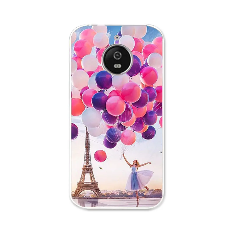 Чехол для Moto E4, чехол s, силиконовый бампер для Motorola Moto E4, XT1766, XT1763, XT1762, E(4th Gen.), европейская версия, чехол с фламинго - Цвет: J115