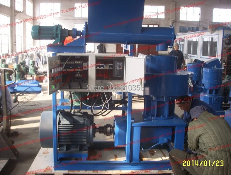 

MKL400-37 ring die wood pellet machine ship to EU and US, canada,Maxio