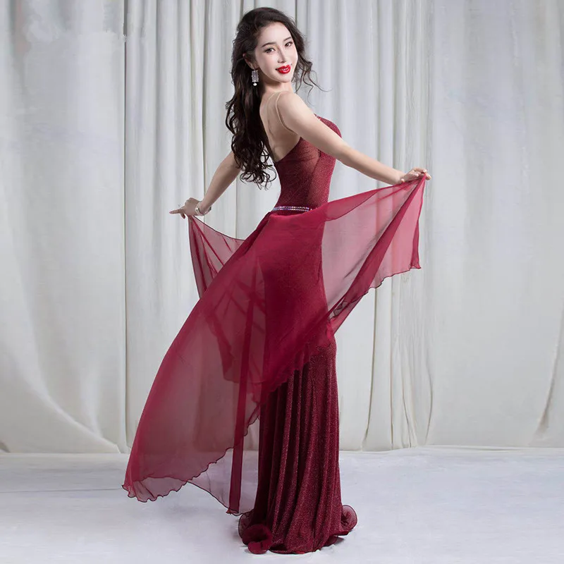 Женский костюм для танца живота Bellydance восточных и азиатских Танцев Живота со