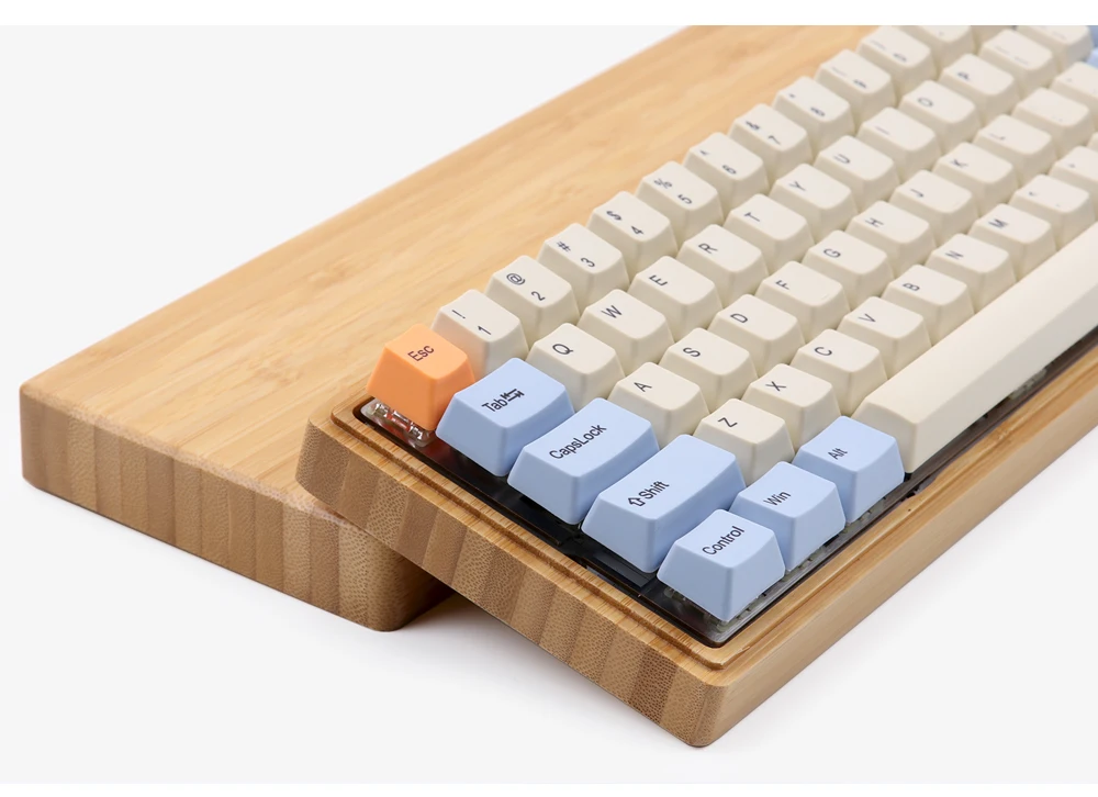 Синий бежевый оранжевый OEM Dye-Subbed Keycap толстый PBT для DZ60 GK64 mx механическая клавиатура