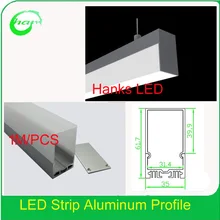 Hanks 1 м Alu Profil поверхностного монтажа профиль для внутренней стены ширина 31 мм 10 м/лот