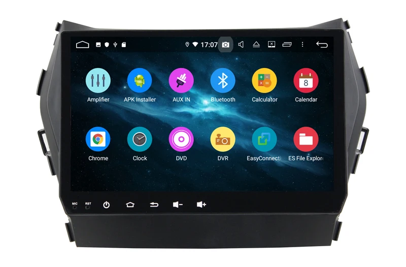 Excellent 9" touch screen car dvd player for hyundai IX45 santa fe 2013 2014 2015 android 9.0 car multimedia radio headunit RAM 4G ROM 64G 1