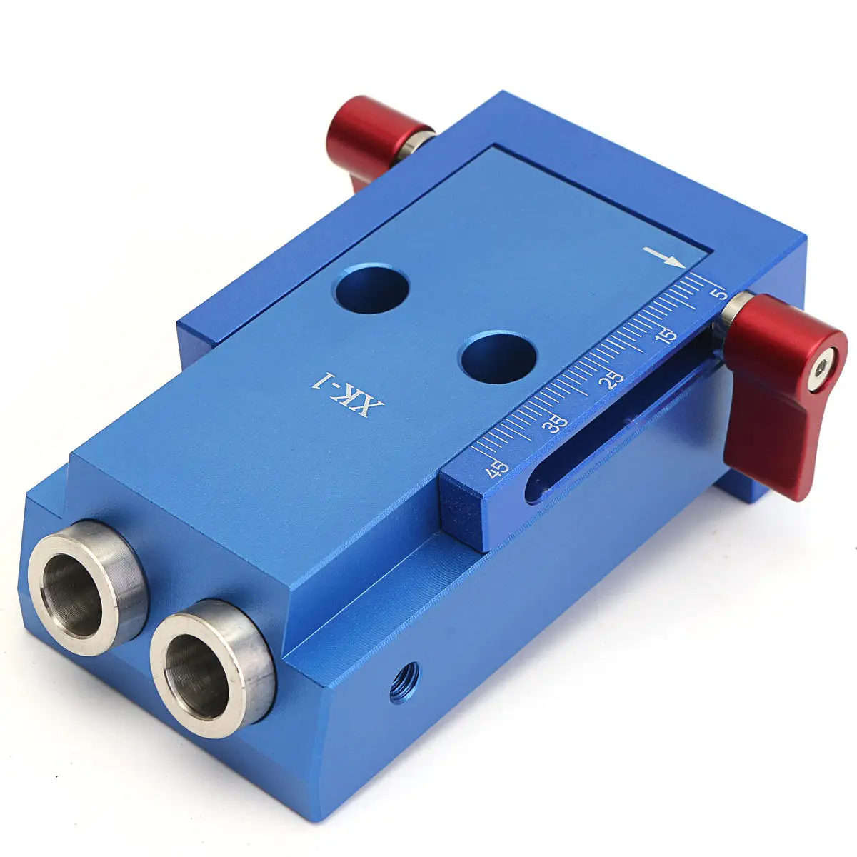 

Mini Kreg Style Pocket Slant Hole Jig System Kit with Step Drill Bit Woodwork Tool Set