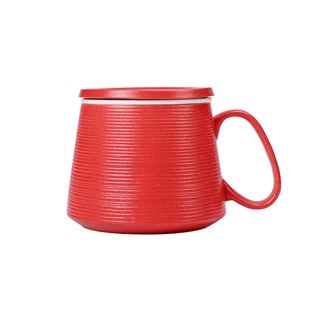 Чайная кружка с заваркой и крышкой чашка для заваривания чая с корзинка для заварки и крышкой для приготовления кофе