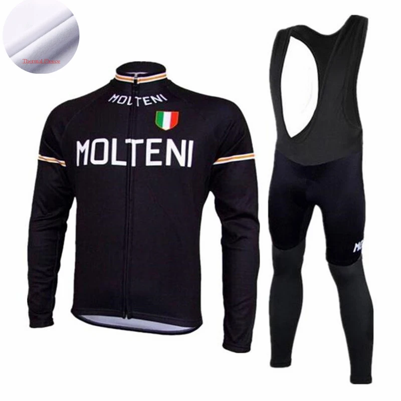2018 Molteni الدراجات الفانيلة الرجال الشتاء الصوف طويلة الأكمام الدراجات جيرسي عدة الزي الرسمي دي ciclismo الحرارية دراجة ملابس للدراجة مجموعة 2018 Molteni الدراجات الفانيلة الرجال الشتاء الصوف طويلة الأكمام الدراجات جيرسي عدة الزي الرسمي دي ciclismo الحرارية دراجة ملابس للدراجة مجموعة