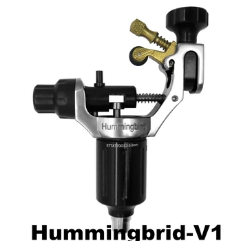 

100% Brand New Original Hummingbird-V1 Red Rotary Tattoo Machine Swiss Motor Free RCA Cord Free Shipping