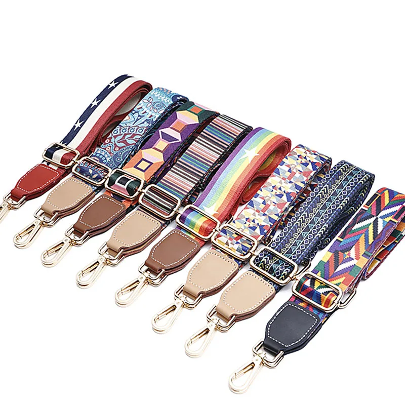 

136CM DIY Replacement Bag Belts Colorful Bag Strap for Handbag Long Handle Crossbody Bag Accessories Detachable Straps