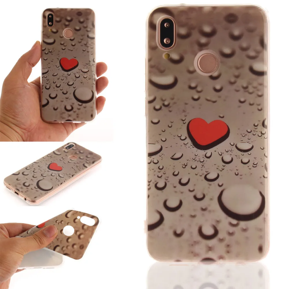 Huawei P20 Lite Case Nova 3e Cover TPU Soft Silicon Fundas Phone Back Shell Coque Etui Hoesje |