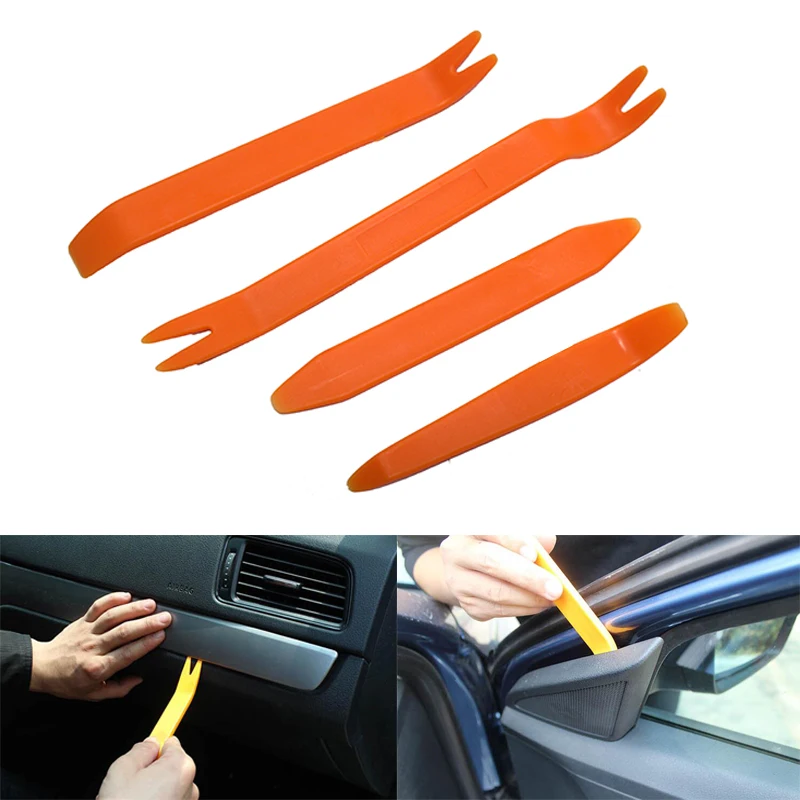 4Pcs Repair Tool Pry Tool Hand Tools Portable Auto Car Radio Panel Door