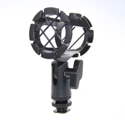 Универсальный микрофон для камеры Адаптер для обуви кронштейн Shock Mount shotguns