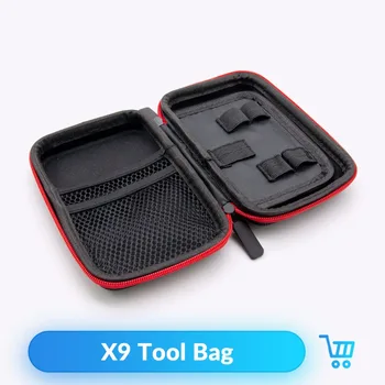 

Volcanee X9 Bag Vape Case Black DIY Tool Kit For Electronic Cigarette RTA RBA RDA Atomizer Tank Vaporizer Mod DIY Tool Kit