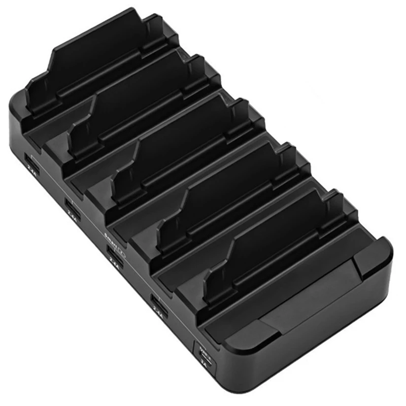 

Foldable 5-Port Usb Charger Home Hotel Bracket Station Multi-Port Usb Typec Mobile Phone Tablet Smart Desktop Pc Charging Stat#8