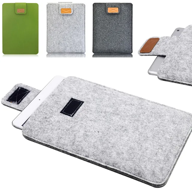 Cheap Eagwell Soft woolen Felt Tablet Sleeve Bag Pouch For Apple iPad mini 1/2/3 7.9 inch Tablet Case PC Sleeve Shell Skin 2016 Funda