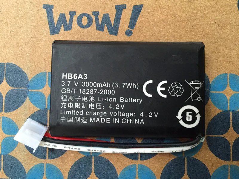 

Jinsuli 3.7V 1000mAh HB6A3 For Huawei ETS5623 F501 F516 F530 FP515H Battery