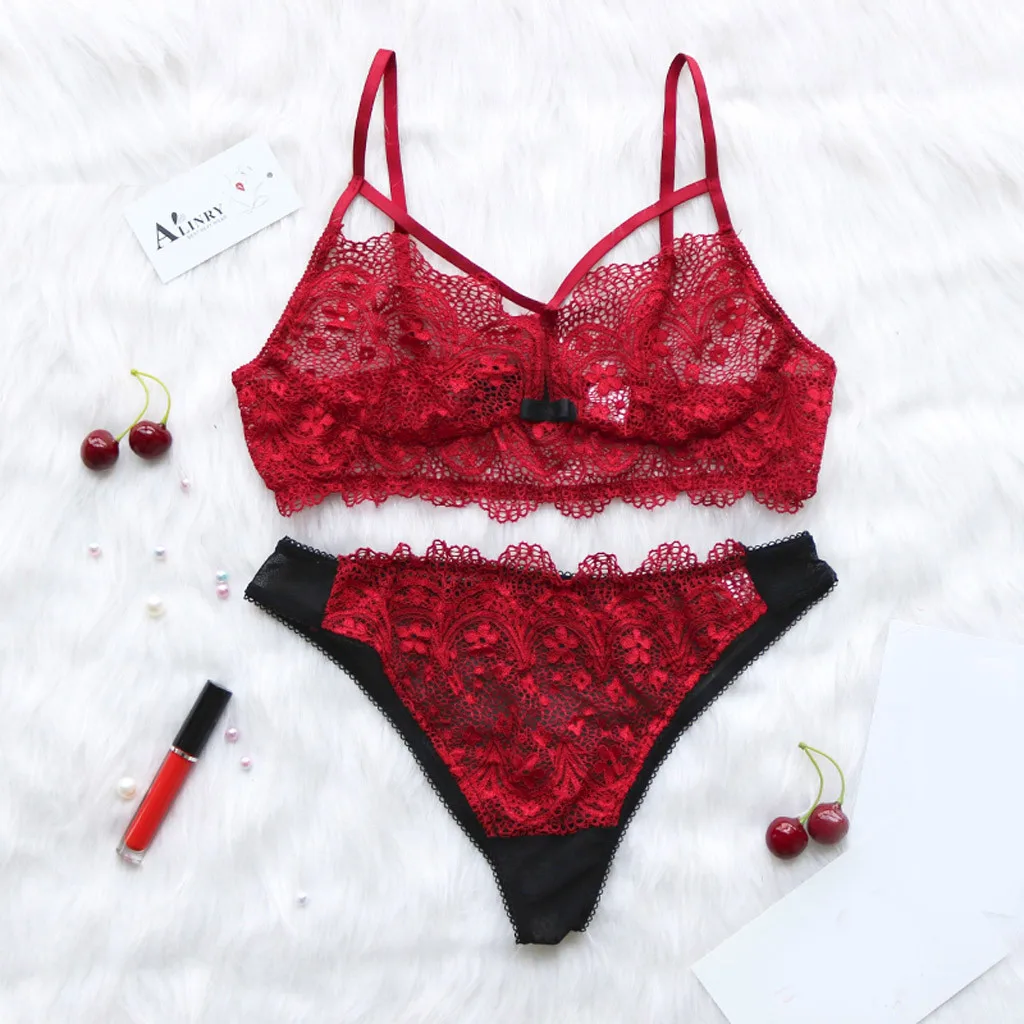 Женское кружевное нижнее белье Babydoll комплект одежды для сна соблазнительное