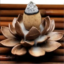 25 шт Смешанные натуральные благовония Роза Жасмин Лаванда османтус Сакура дым конус рефлюкс башня обратного потока пуля