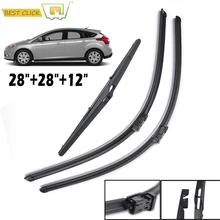 Misima pára brisas lâminas de limpador para ford focus 3 hatchback frente janela traseira 2011 2012 2013 2014 2015 2016 2017