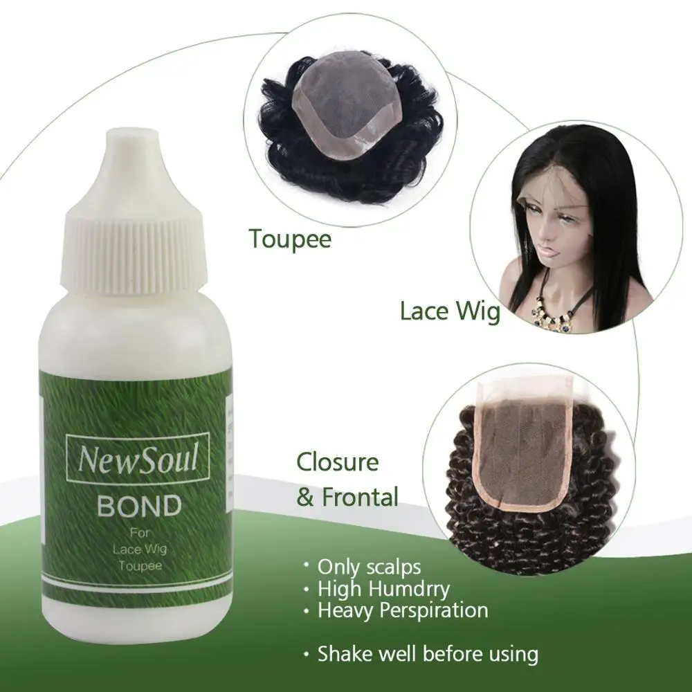 

NewSoul Bond Wig Adhesive Glue Extra Long Time Holding For Lace Wig Toupee Hair Invisible